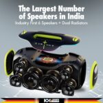 Blaupunkt Atomik Knightz 45K | Advanced DSP Tech I 27,000mAh I Neon Lights I Wireless Mic 450 W Bluetooth Party Speaker (Black, 2.0 Channel) - Image 3
