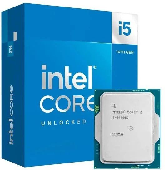 core-i5-14600k-cpu-cooler-fan-not-included-intel-original-imahdq56cfm6tenv.jpeg Intel Core i5 14600K (CPU Cooler Fan not Included) 3.5 GHz Upto 5.3 GHz LGA1700 Socket 14 Cores 20 Threads 24 MB Smart Cache Desktop Processor (Silver) - Image 1