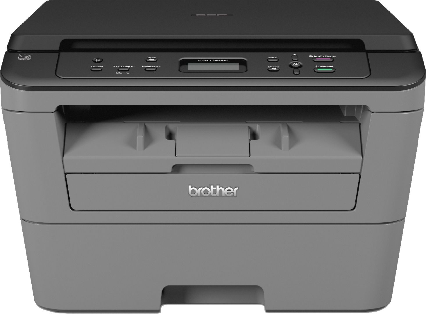 dcp-l2520d-ind-brother-original-imah3fzquk9xegpr.jpeg brother DCP-L2520D IND Multi-function Monochrome Laser Printer (Borderless Printing) with Auto Duplex Feature (Toner Cartridge) - Image 1
