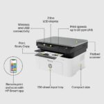 HP MFP 1188A Multi-function Monochrome Laser Printer (Toner Cartridge, 4 Ink Bottles Included) - Image 3