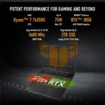 ASUS TUF Gaming A15 AMD Ryzen 7 Hexa Core 7435HS - (16 GB/512 GB SSD/Windows 11 Home/4 GB Graphics/NVIDIA GeForce RTX 3050) FA566NCR-HN075W Gaming Laptop (15.6 inch, Black, 2.30 Kg) - Image 2