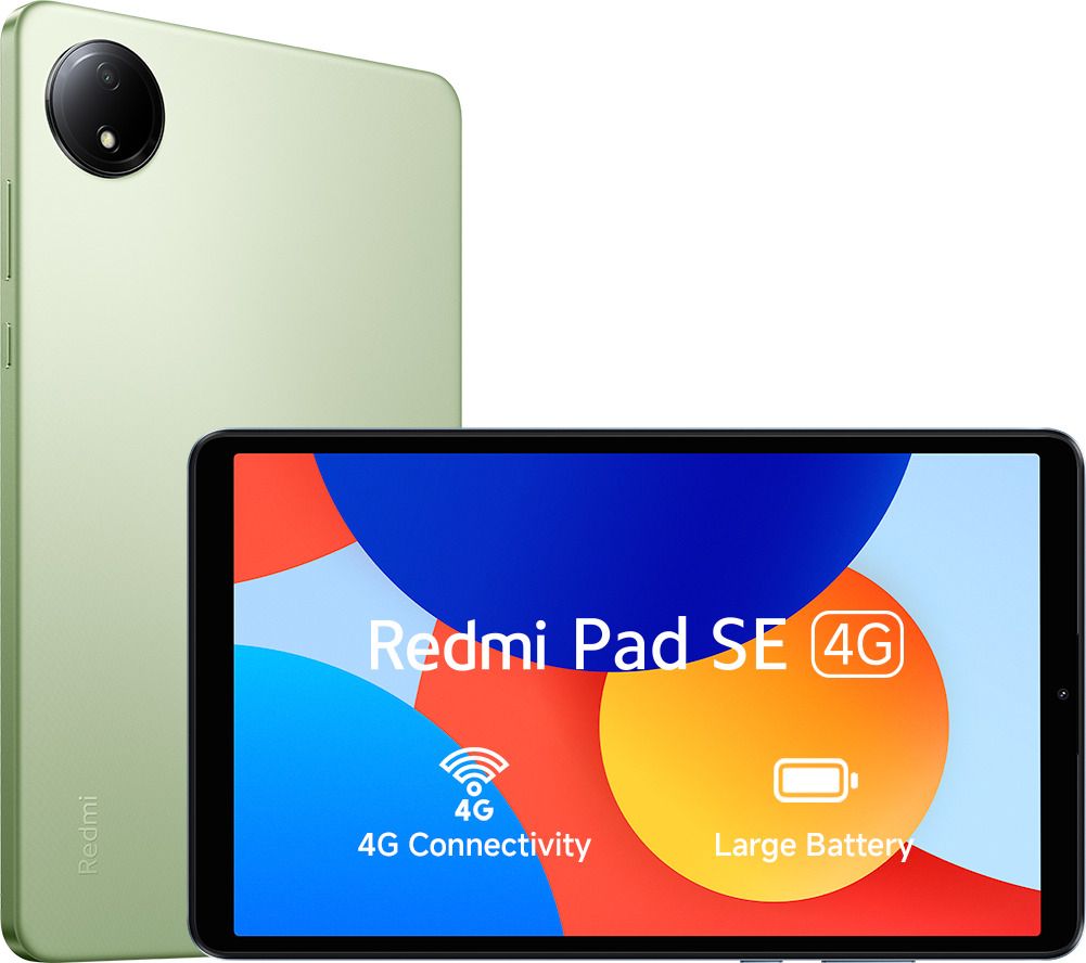 original-imah4zj6nmwzvfph.jpeg REDMI Pad SE 4G 4 GB RAM 128 GB ROM 8.7 Inch with 4G Tablet (Forest Green) - Image 1