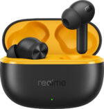 realme Buds T200 Lite with 12.4mm Driver, 48hrs Playback, AI ENC & Dual-Device Pairing Bluetooth (Volt Black, True Wireless)