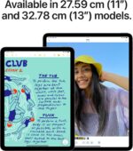Apple 2025 iPad Air (M3) 256 GB ROM 11.0 inch with Wi-Fi+5G (Purple) - Image 4