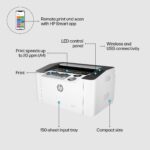 HP 1008W Single Function WiFi Monochrome Laser Printer (Toner Cartridge, 1 Ink Bottle Included) - Image 3
