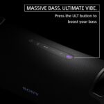 SONY ULT Field 7 with ULT button for Massive Bass, 30Hrs Battery Life,Handle,Karaoke Bluetooth Party Speaker (Black, 2.0 Channel) - Image 2