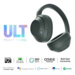 SONY ULT WEAR Noise Cancelling with Massive Bass & Comfortable Design Bluetooth (Forest Gray, On the Ear) - Image 3