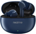 realme Buds T110 (RMA2306) with AI ENC for calls, 38 hours of Playback and Deep Bass Bluetooth (Jazz Blue, True Wireless)