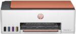 HP Smart All In One 589 Multi-function WiFi Color Ink Tank Printer for Print/Scan/Copy with Up to 4000 Black & 6000 color pages of ink in box (4 Ink Bottles Included)