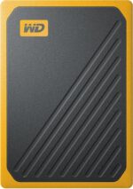 WD My Passport Go 500 GB External Solid State Drive (SSD) (Black, Yellow)