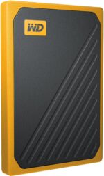 WD My Passport Go 500 GB External Solid State Drive (SSD) (Black, Yellow) - Image 4